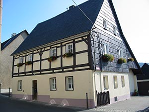 Außenansicht der Ferienwohnung